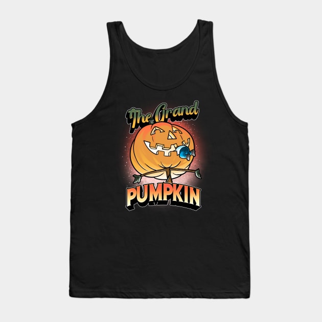 The grand Pumpkin Tank Top by Cromanart